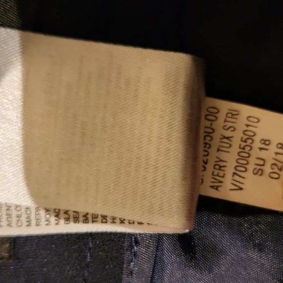 ❤️ BANANA REPUBLIC AVERY SLIM ANKLE PANTS WITH TUXEDO STRIPE, 4 (27) - Picture 7 of 8